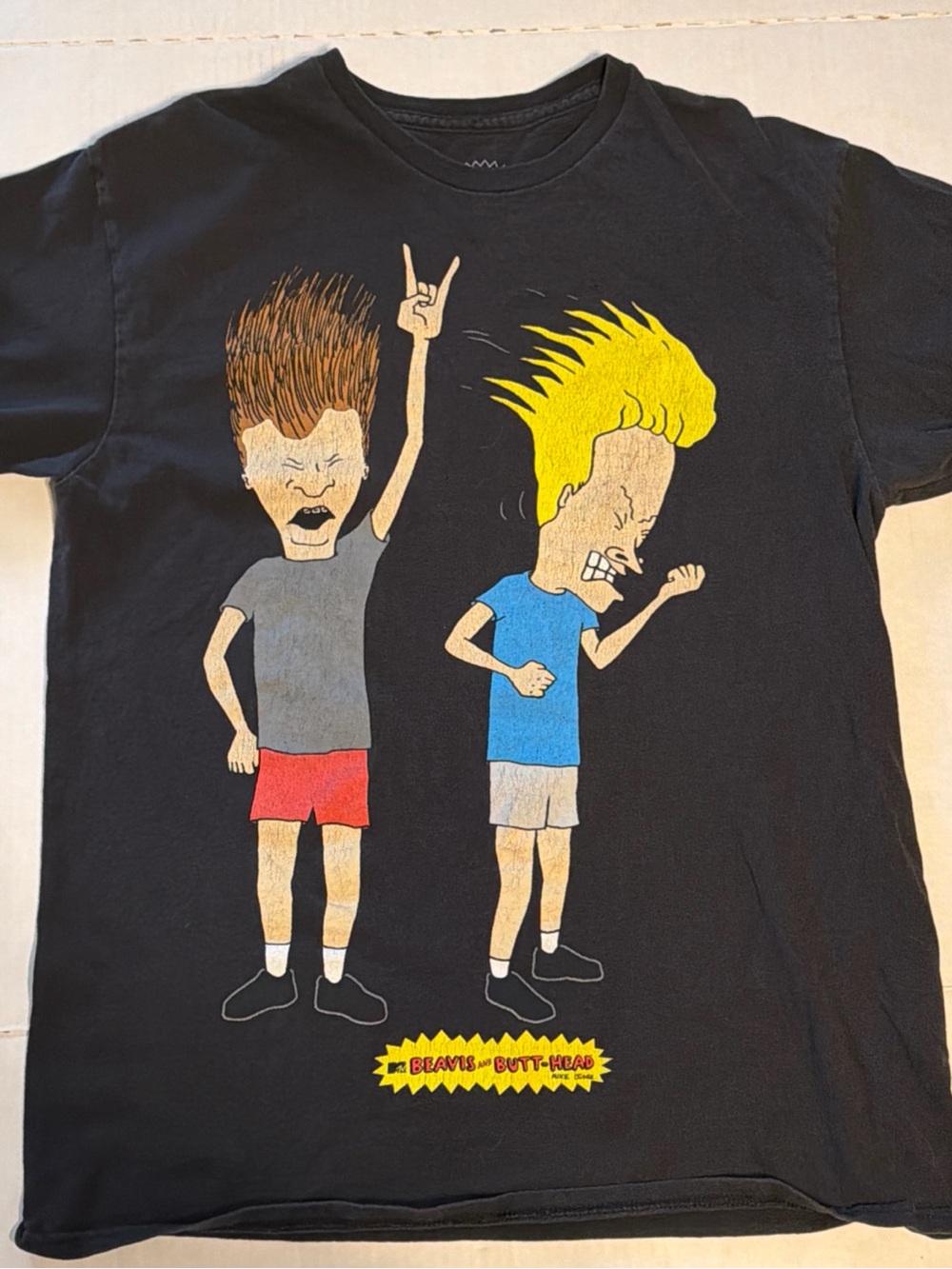 MTV Beavis & Butthead Tee Shirt T-shirt Sz M